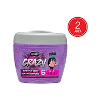 Hobby Crazy Extra Sert Saç Jölesi 2 x 700 ML Hobby Crazy Extra Sert Saç Jölesi 2 x 700 ML