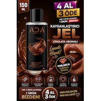 150 Ml Çikolata Aromalı Yoğun Kayganlaştırıcı Jel Uzun Süreli Pürüzsüz Ve Kontrollü Kullanım