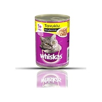 Whiskas Tavuklu Konserve Yetişkin Kedi Maması 12 x 400 G