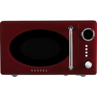 Vestel MD 20 YD Retro Bordo Mikrodalga Fırın Vestel MD 20 YD Retro Bordo Mikrodalga Fırın