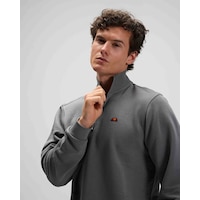 Ellesse Yarım Fermuarlı Antrasit Erkek Sweatshirt Em580 Antrasit Ellesse Yarım Fermuarlı Antrasit Erkek Sweatshirt Em580 Antrasit