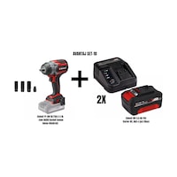 Einhell Set-10 Einhell Tp-cw 18/750-c Li Bl Akülü Darbeli Somun Sıkma Kömürsüz+2xeinhell 18v 4,0 Ah Pxc Starter Kit, Akü & Şarj Cihazı Einhell Set-10 Einhell Tp-cw 18/750-c Li Bl Akülü Darbeli Somun Sıkma Kömürsüz+2xeinhell 18v 4,0 Ah Pxc Starter Kit, Akü & Şarj Cihazı