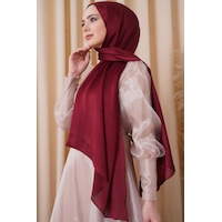 Flora Tekstil Janjan Trend Parlak Saten Dokulu Abiye Şifon Işıl Şal Bordo Flora Tekstil Janjan Trend Parlak Saten Dokulu Abiye Şifon Işıl Şal Bordo
