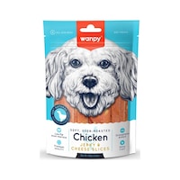 Wanpy Chicken Jerky Cheese Slices Köpek Ödül 100 Gr