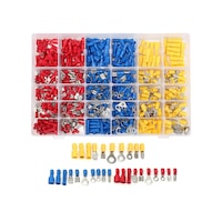 Ayt Powermaster Pm-25982 Muhtelif Ölçülerde Kablo Pabuç 480 Parça Kablo Vida Birleştirme Ucu Aparatı Ayt Powermaster Pm-25982 Muhtelif Ölçülerde Kablo Pabuç 480 Parça Kablo Vida Birleştirme Ucu Aparatı