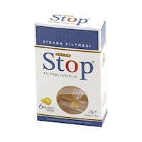 Stop 6 Filtreli Ağızlık 30'lu x 20 Paket Stop 6 Filtreli Ağızlık 30'lu x 20 Paket