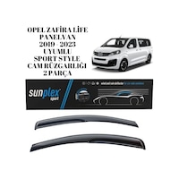 Opel Zafira Life Panelvan 2019 2020 2021 2022 2023 Uyumlu Sport Style Cam Rüzgarlığı 2 Parça Sunplex 2 Adet Opel Zafira Life Panelvan 2019 2020 2021 2022 2023 Uyumlu Sport Style Cam Rüzgarlığı 2 Parça Sunplex 2 Adet