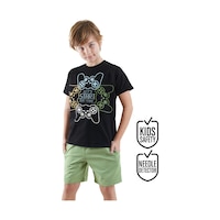 Denokids Start Game Erkek Çocuk T-shirt Şort Takım