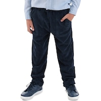 Denokids Fitilli Kadife Lacivert Erkek Çocuk Pantolon Renkli Denokids Fitilli Kadife Lacivert Erkek Çocuk Pantolon Renkli