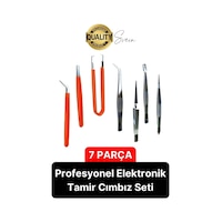 Profesyonel 7 Parça Çelik Cımbız Seti Paslanmaz Dayanıklı Elektronik Devre Telefon Saat Tamir Seti Profesyonel 7 Parça Çelik Cımbız Seti Paslanmaz Dayanıklı Elektronik Devre Telefon Saat Tamir Seti