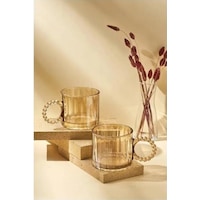 Perotti 15863 Ringo Line 2'li Kupa 325 Ml Amber