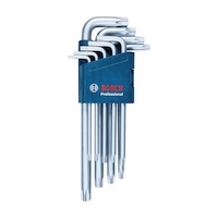 Bosch Profesyonel T10 - T50 Torx Alyan Takımı 9 Parça (10-50 mm) - 1600A01TH4 Bosch Profesyonel T10 - T50 Torx Alyan Takımı 9 Parça (10-50 mm) - 1600A01TH4