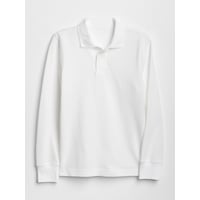 Waynap Uzun Kol Polo Yaka Unisex Okul Tshirt - Beyaz Waynap Uzun Kol Polo Yaka Unisex Okul Tshirt - Beyaz