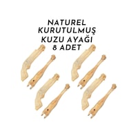 Köpek Ödülü Kurutulmuş Kuzu Ayak Paça 8'li Köpek Ödülü Kurutulmuş Kuzu Ayak Paça 8'li