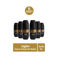 Jagler Classic Erkek Roll-On Deodorant 6 x 50 ML Jagler Classic Erkek Roll-On Deodorant 6 x 50 ML