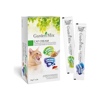 Garden Mix Tavuk ve Kuzulu Xxl Kedi Kreması 24 x 15 G Garden Mix Tavuk ve Kuzulu Xxl Kedi Kreması 24 x 15 G