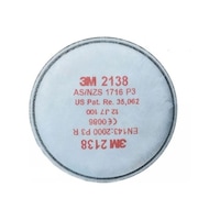 3M 2138 Partikül ve Ozon Filtresi (Çift) 3M 2138 Partikül ve Ozon Filtresi (Çift)