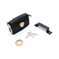 Oval Tirajlı Kilit - Karşılıklı Dış Kapı Kilidi Oval Tirajlı Kilit - Karşılıklı Dış Kapı Kilidi
