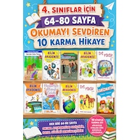 4. Sınıf Okumayı Sevdiren 64-80 Sayfalık 10 Lu Karma Hikaye Seti 4. Sınıf Okumayı Sevdiren 64-80 Sayfalık 10 Lu Karma Hikaye Seti