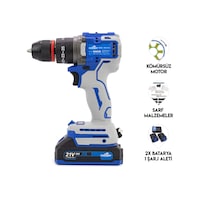 Dawreek 10 MM Blue Kömürsüz Vidalama Dawreek 10 MM Blue Kömürsüz Vidalama