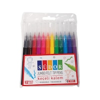 Südor Keçeli Kalem Jumbo 12Li Südor Keçeli Kalem Jumbo 12Li