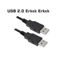 İki Ucu Erkek Laptop Soğutucu Usb To Usb Kablo 0.50 CM İki Ucu Erkek Laptop Soğutucu Usb To Usb Kablo 0.50 CM