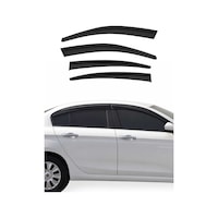 Fiat Egea Sedan 2015-2024 Uyumlu Araca Özel Sport Style Akrilik Cam Rüzgarlığı Koyu Duman 4 Parça Fiat Egea Sedan 2015-2024 Uyumlu Araca Özel Sport Style Akrilik Cam Rüzgarlığı Koyu Duman 4 Parça