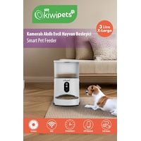 Kiwipets Kpf-10565 Evcil Hayvan Akıllı Kameralı Multifonksiyon Mama Kabı Kiwipets Kpf-10565 Evcil Hayvan Akıllı Kameralı Multifonksiyon Mama Kabı