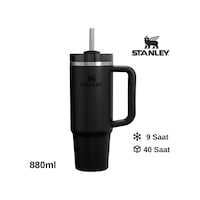 Stanley Quencher H2.o Flowstate Tumbler Pipetli Termos 0.8l Pipetli Matara Siyah Stanley Quencher H2.o Flowstate Tumbler Pipetli Termos 0.8l Pipetli Matara Siyah