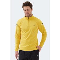 Slazenger Intımate I Erkek Dik Yaka Fermuarlı Sarı Sweatshırt Sarı Slazenger Intımate I Erkek Dik Yaka Fermuarlı Sarı Sweatshırt Sarı