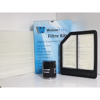 Honda 1.6 Fd6 Civic 3'Lü Filtre Set 2006-2012 Waben Honda 1.6 Fd6 Civic 3'Lü Filtre Set 2006-2012 Waben