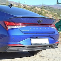 Hyundai Elantra 2021-2022 Uyumlu Piano Black Bagaj Üstü Spoiler Hyundai Elantra 2021-2022 Uyumlu Piano Black Bagaj Üstü Spoiler