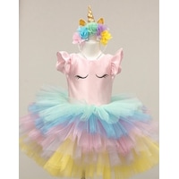 Unicorn Model Kız Çocuk Bebek Abiye Elbise Kostüm (369035771) Unicorn Model Kız Çocuk Bebek Abiye Elbise Kostüm (369035771)