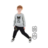 Cesur Erkek Çocuk T-shirt Eşofman Takım Cesur Erkek Çocuk T-shirt Eşofman Takım