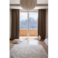 Lunet 140x270 Cm 2 Adet Blackout Fon Perde Bej Lunet 140x270 Cm 2 Adet Blackout Fon Perde Bej