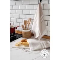 Vionel Home 45x65 2'li Kurulama Bezi, %100 Pamuk Yüksek Su Emici Bej Vionel Home 45x65 2'li Kurulama Bezi, %100 Pamuk Yüksek Su Emici Bej