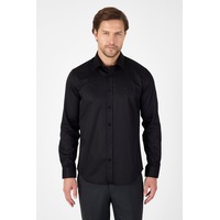 İmza Siyah Sert Yaka Düz Classic %100 Pamuk Slim Fit Gömlek 1004250324 Siyah İmza Siyah Sert Yaka Düz Classic %100 Pamuk Slim Fit Gömlek 1004250324 Siyah