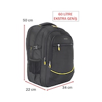 Dada 09 Siyah Erkek Sırt Çantası 60 Litre Usb Type-c Aparat Ortopedik Sırt Askısı 15,6/17,3 İnç Dada 09 Siyah Erkek Sırt Çantası 60 Litre Usb Type-c Aparat Ortopedik Sırt Askısı 15,6/17,3 İnç