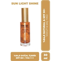 The Fair Sun Light Shine SpPF50+ 30 ML + Saç Bakım Yağı The Fair Sun Light Shine SpPF50+ 30 ML + Saç Bakım Yağı