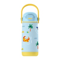 Sipnjoy - Sipsquad Plus Çocuk Su Termosu 480 Ml - Snappy Croc Sanppy Croc Sipnjoy - Sipsquad Plus Çocuk Su Termosu 480 Ml - Snappy Croc Sanppy Croc
