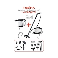 Torima CB-902A - CB-08C Ek Aparatlı Çok Amaçlı Buharlı Temizleyici Set Torima CB-902A - CB-08C Ek Aparatlı Çok Amaçlı Buharlı Temizleyici Set