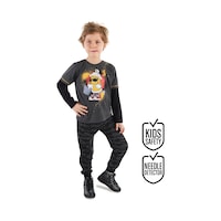 Spray Erkek Çocuk T-shirt Pantolon Takım Spray Erkek Çocuk T-shirt Pantolon Takım