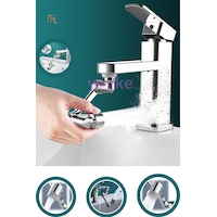 Yayke Robotik Kol Musluk Başlığı - Musluk Uzatma Aparatı Ucu Yayke Robotik Kol Musluk Başlığı - Musluk Uzatma Aparatı Ucu