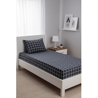 Üntaş Life Tek Kişilik Lastikli Çarşaf Füme + 1 Adet Yastık Kılıfı - Einikarofümeçrşftk Üntaş Life Tek Kişilik Lastikli Çarşaf Füme + 1 Adet Yastık Kılıfı - Einikarofümeçrşftk