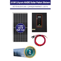 6 Kw Lityum Akülü Solar Güneş Enerjisi Sistemi 6 Kw Lityum Akülü Solar Güneş Enerjisi Sistemi