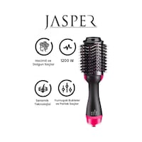 Jasper Saç Şekillendirici ve Düzleştirici Fön Tarağı Jasper Saç Şekillendirici ve Düzleştirici Fön Tarağı