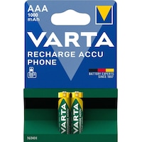 Varta Şarjlı AAA 1000 mAh İnce Pil 2 Adet Varta Şarjlı AAA 1000 mAh İnce Pil 2 Adet