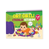9-18 Ay Cırt Cırtlı - Keçeli Etkinlik Kitabım 9-18 Ay Cırt Cırtlı - Keçeli Etkinlik Kitabım