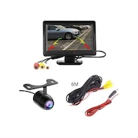 Rose 4.3 İnç Monitör Araç Geri Görüş Park Kamerası Seti