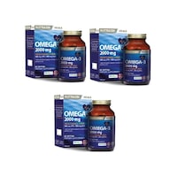 Nutraxin Omega 3 Balık Yağı Omega 3 2000 Mg 60 Softgel Kapsül 3 Adet Nutraxin Omega 3 Balık Yağı Omega 3 2000 Mg 60 Softgel Kapsül 3 Adet